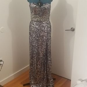 Evening Gown silver